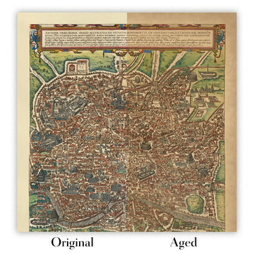 Image showing the difference between Original and Aged tones